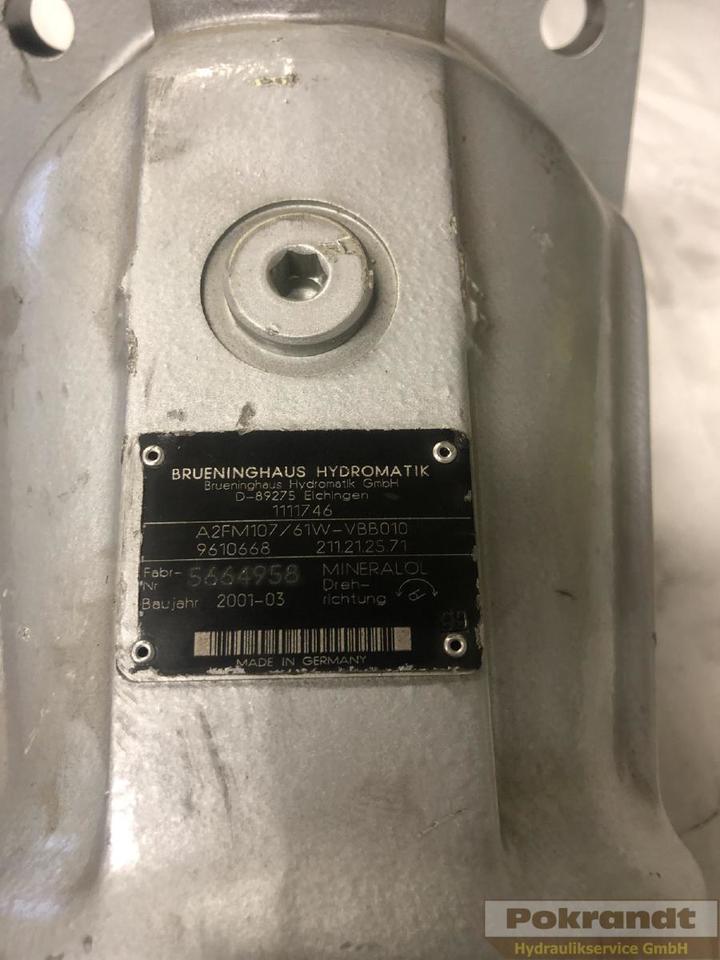 Rexroth A2FM107/61W - Motor hidráulico: foto 2 Rexroth A2FM107/61W - Motor hidráulico: foto 2