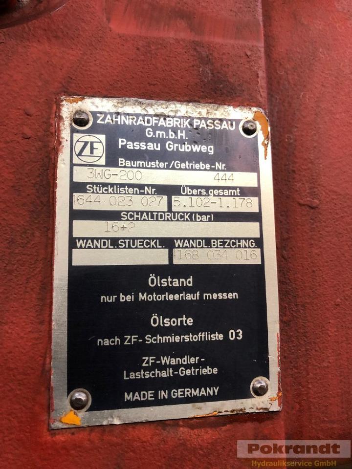 ZF 3WG 200 Getriebe 3 WG 200 Stückliste 1644 023 027 - Caja de cambios: foto 3 ZF 3WG 200 Getriebe 3 WG 200 Stückliste 1644 023 027 - Caja de cambios: foto 3