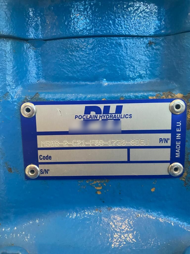 POCLAIN for BOMAG construction roller - Motor hidráulico para Rodillo: foto 5 POCLAIN for BOMAG construction roller - Motor hidráulico para Rodillo: foto 5