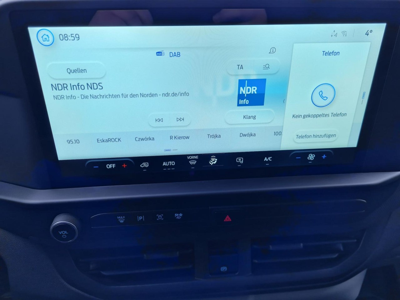 Furgoneta pequeña Ford Custom Kasten L1 Trend KLIMA KAMERA VERKLEIDUNG: foto 20 Furgoneta pequeña Ford Custom Kasten L1 Trend KLIMA KAMERA VERKLEIDUNG: foto 20