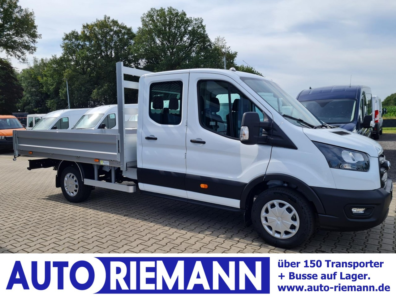 Ford Transit 350 Doka L3 L4 Trend RWD AHK KLIMA TEMPOMAT - Furgoneta caja abierta, Furgoneta combi: foto 1 Ford Transit 350 Doka L3 L4 Trend RWD AHK KLIMA TEMPOMAT - Furgoneta caja abierta, Furgoneta combi: foto 1
