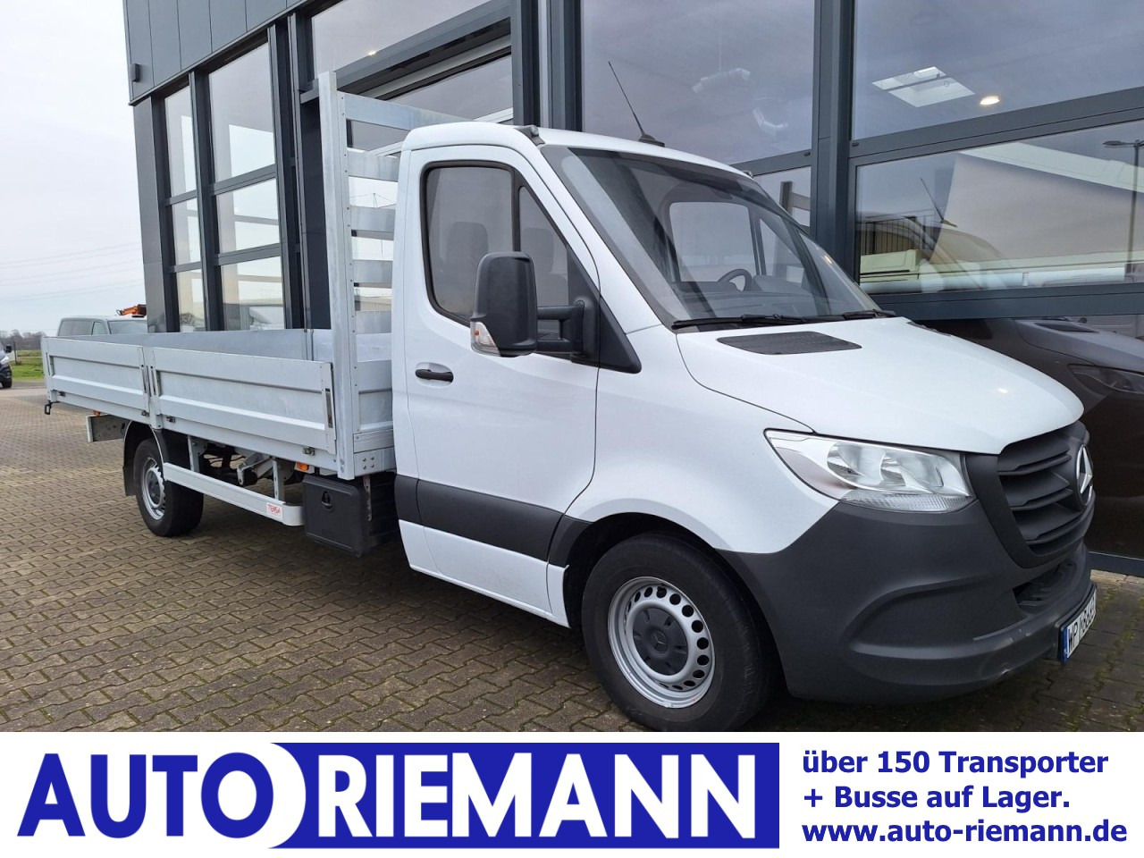 Mercedes-Benz Sprinter 317 CDI Pritsche L4 RWD AHK KLIMA TEMPOMAT - Furgoneta caja abierta: foto 1 Mercedes-Benz Sprinter 317 CDI Pritsche L4 RWD AHK KLIMA TEMPOMAT - Furgoneta caja abierta: foto 1