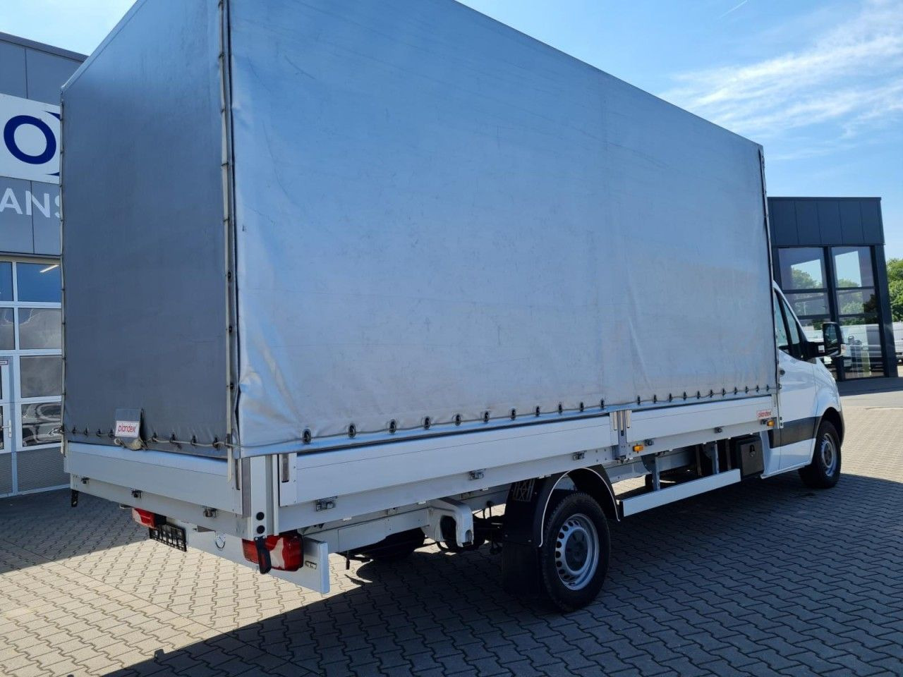 Mercedes-Benz Sprinter 317 Pritsche Plane 10 Pal. RWD LED - Furgoneta con lona: foto 4 Mercedes-Benz Sprinter 317 Pritsche Plane 10 Pal. RWD LED - Furgoneta con lona: foto 4