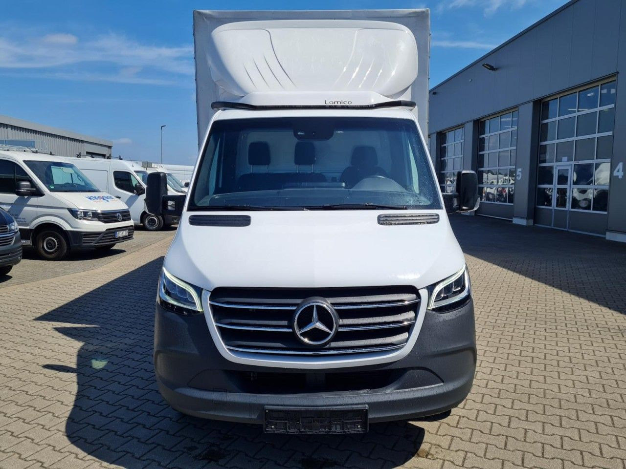 Mercedes-Benz Sprinter 317 Pritsche Plane 10 Pal. RWD LED - Furgoneta con lona: foto 2 Mercedes-Benz Sprinter 317 Pritsche Plane 10 Pal. RWD LED - Furgoneta con lona: foto 2