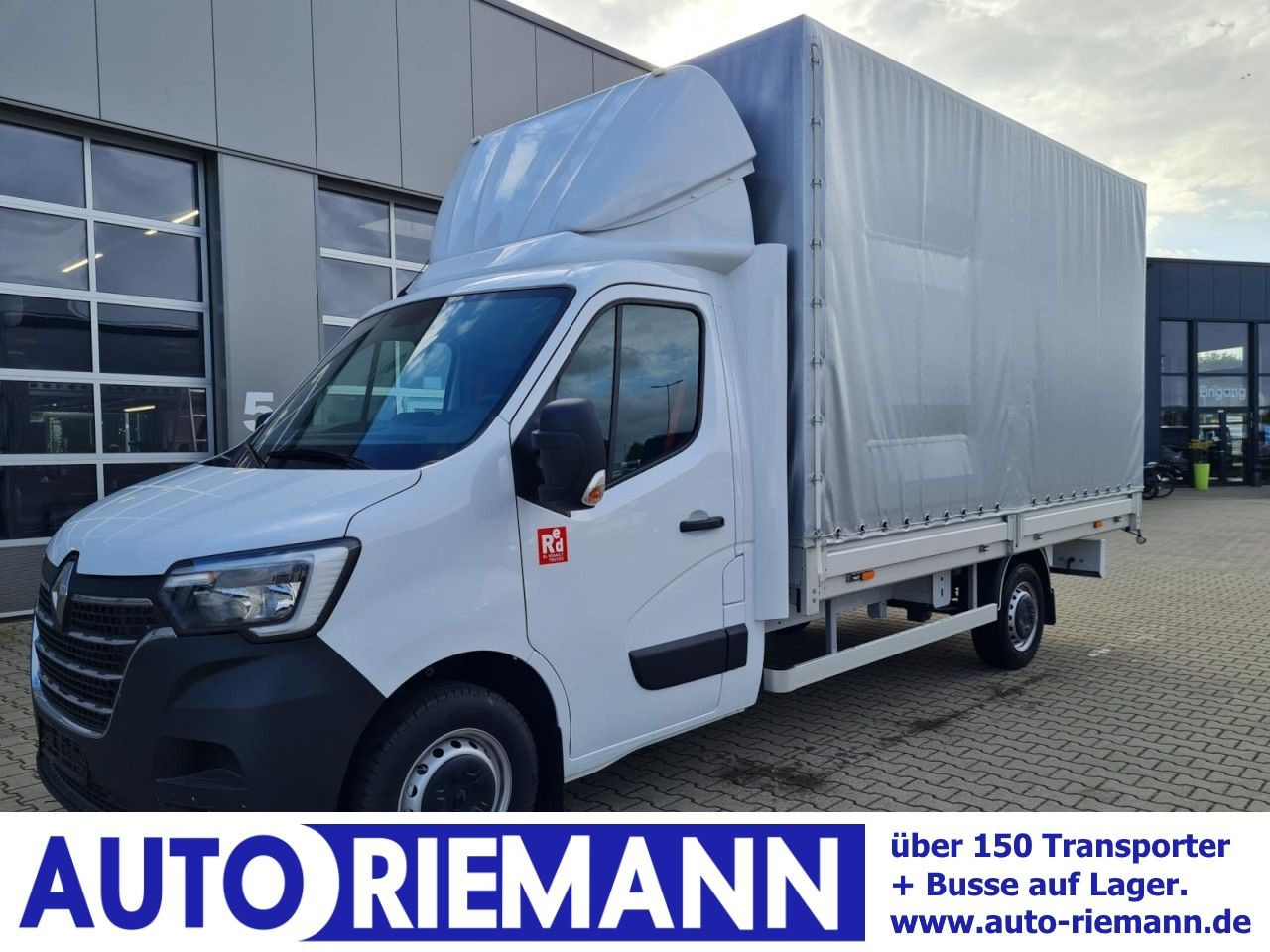 Renault Master 3,5t Pritsche L3 Schiebeplane ERGO TEMPOM - Furgoneta con lona: foto 1 Renault Master 3,5t Pritsche L3 Schiebeplane ERGO TEMPOM - Furgoneta con lona: foto 1