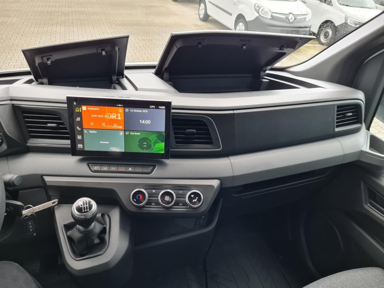 Furgoneta con lona Renault Master Pritsche 2x Schiebe Plane 10 Pal. LUFTFEDERUNG: foto 13