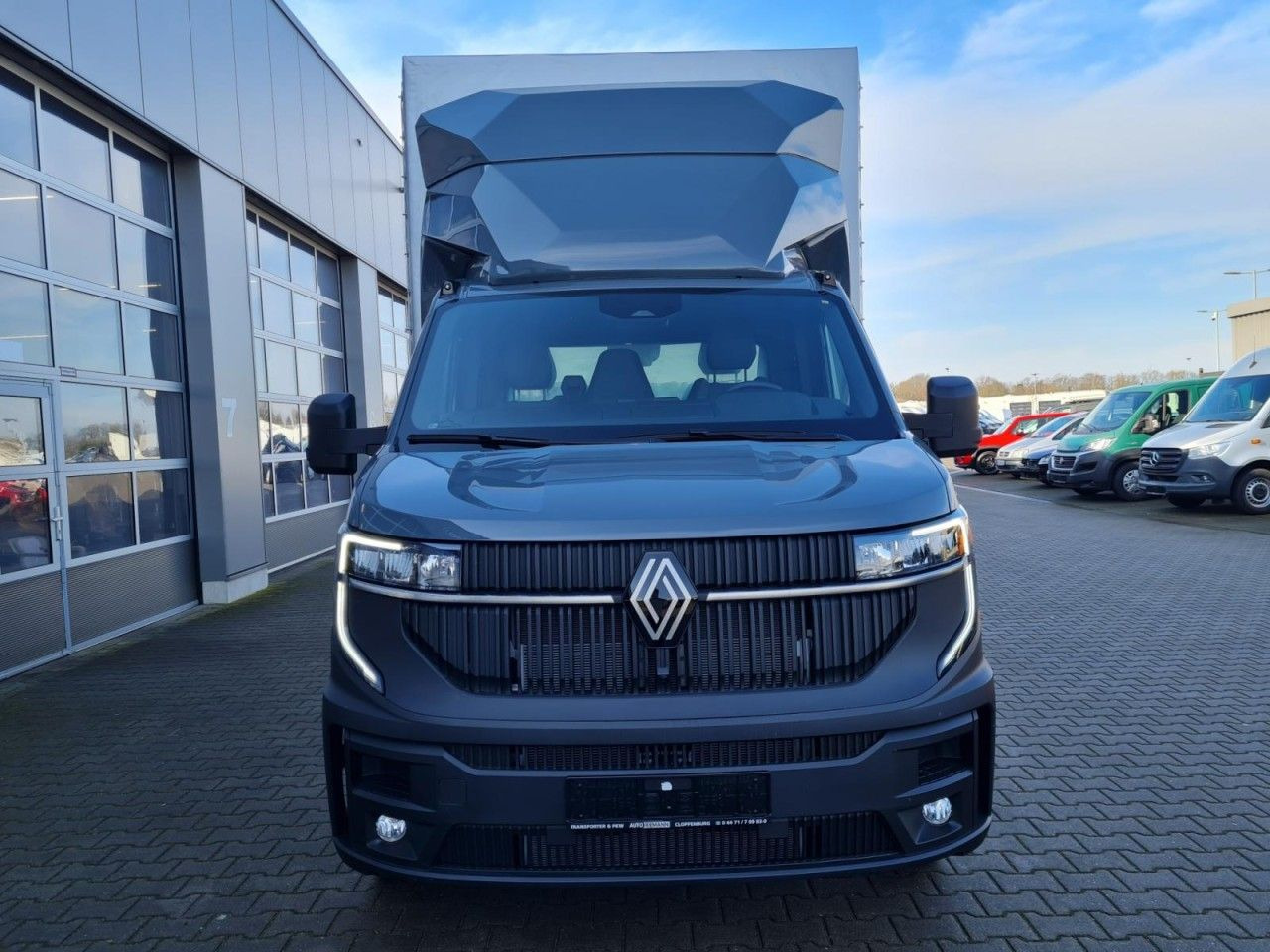 Renault New Master 35 Pritsche Plane 10 Paletten PDC TEM - Furgoneta con lona: foto 2 Renault New Master 35 Pritsche Plane 10 Paletten PDC TEM - Furgoneta con lona: foto 2