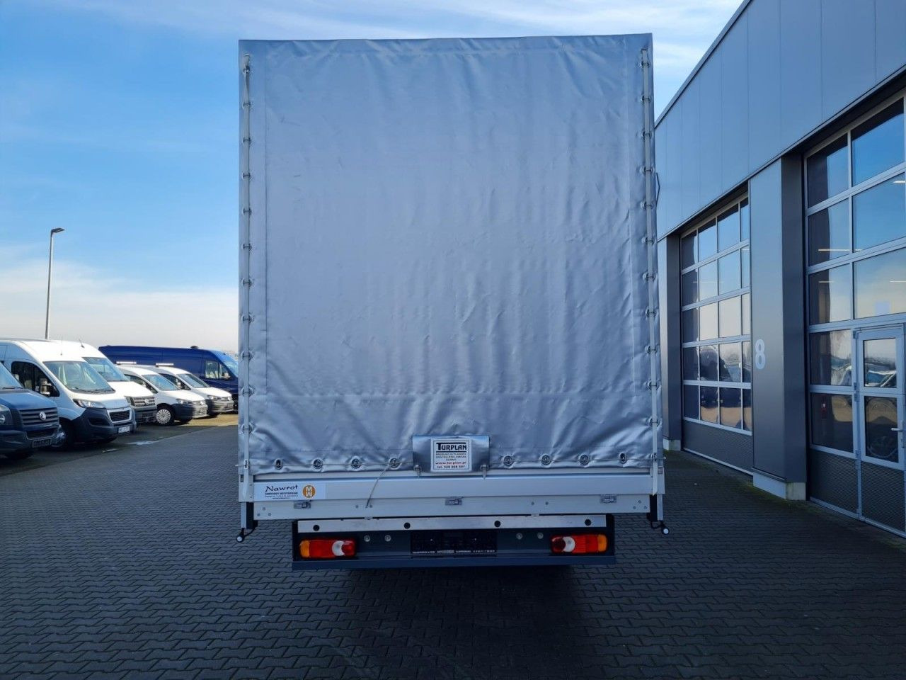 Renault New Master 35 Pritsche Plane 10 Paletten PDC TEM - Furgoneta con lona: foto 5 Renault New Master 35 Pritsche Plane 10 Paletten PDC TEM - Furgoneta con lona: foto 5
