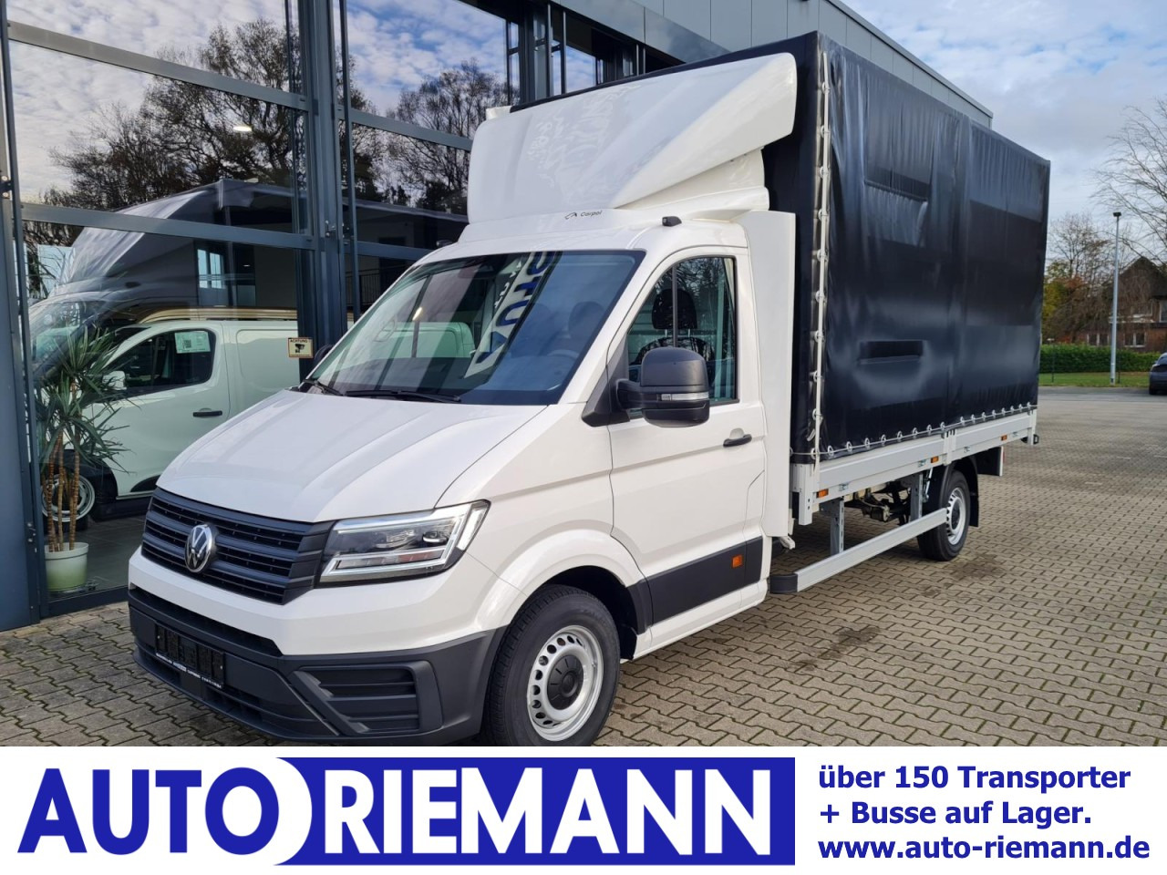 Volkswagen Crafter 35 Pritsche Schiebe Plane LED, Kamera - Furgoneta con lona: foto 1 Volkswagen Crafter 35 Pritsche Schiebe Plane LED, Kamera - Furgoneta con lona: foto 1