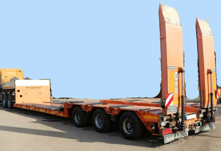 Goldhofer STZ-TL3-34/80 – low-bed trailer / Tiefbett-Tieflader - Remolque góndola rebajadas: foto 1 Goldhofer STZ-TL3-34/80 – low-bed trailer / Tiefbett-Tieflader - Remolque góndola rebajadas: foto 1