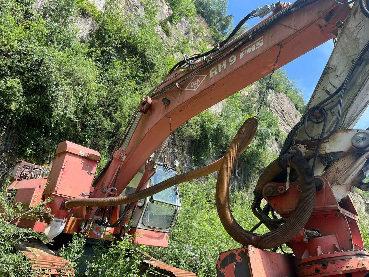 O&K RH9 PMS mit Wimmer blast hole drilling rig / Sprengloch-Bohrgerät - Perforadora: foto 2 O&K RH9 PMS mit Wimmer blast hole drilling rig / Sprengloch-Bohrgerät - Perforadora: foto 2