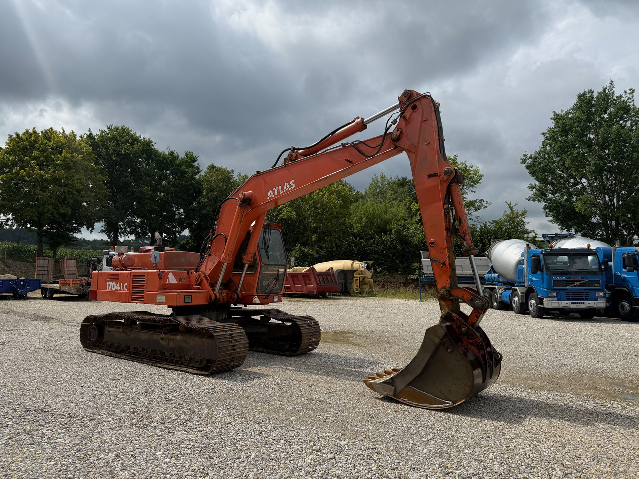 Atlas 1704 LC Kettenbagger - Excavadora: foto 4 Atlas 1704 LC Kettenbagger - Excavadora: foto 4