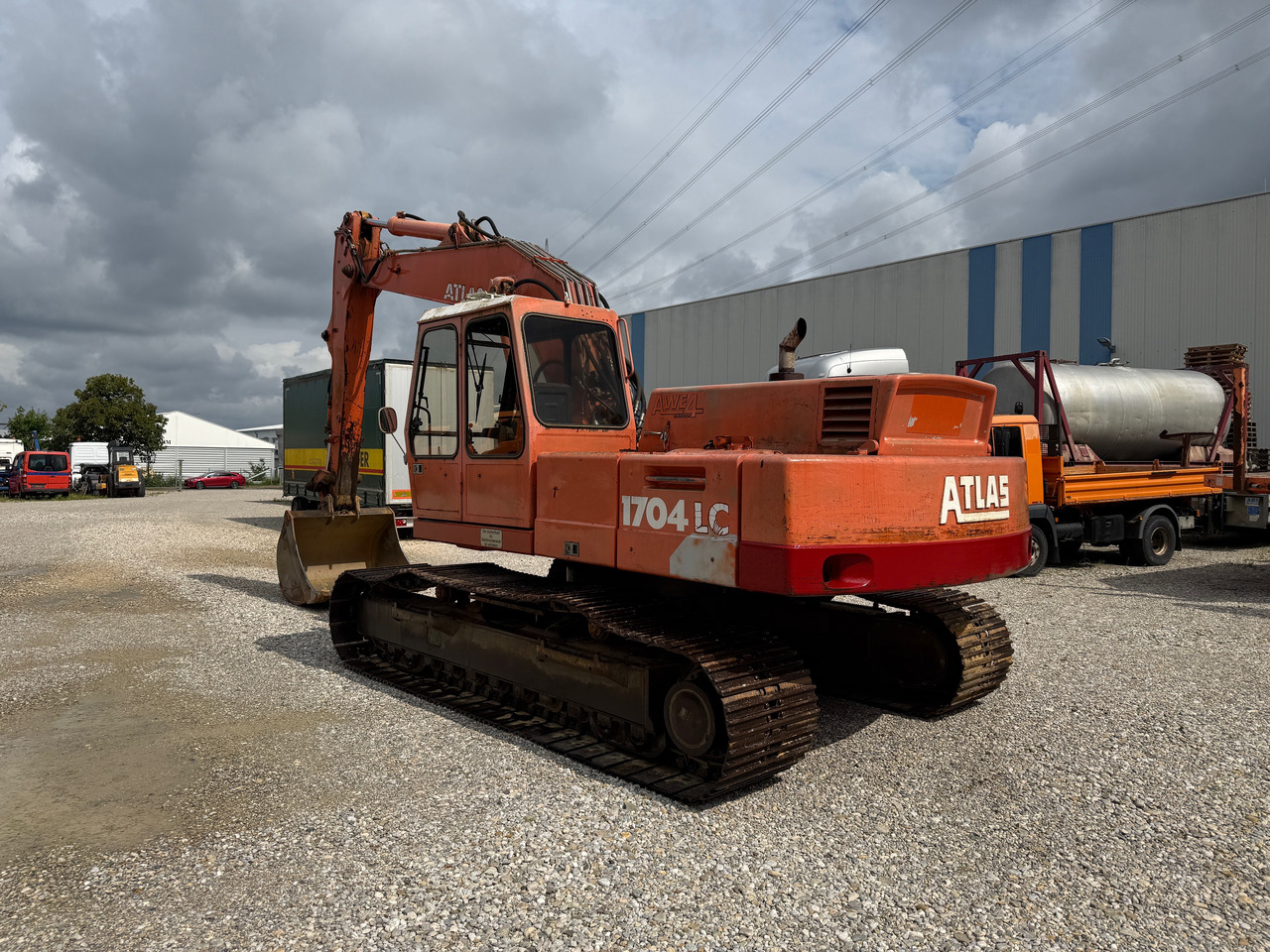 Atlas 1704 LC Kettenbagger - Excavadora: foto 5 Atlas 1704 LC Kettenbagger - Excavadora: foto 5