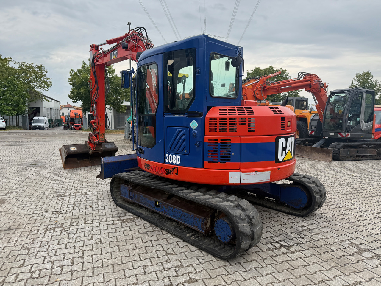 CAT 308D Nullheck Kompaktbagger Powertilt Klima - Excavadora: foto 5 CAT 308D Nullheck Kompaktbagger Powertilt Klima - Excavadora: foto 5