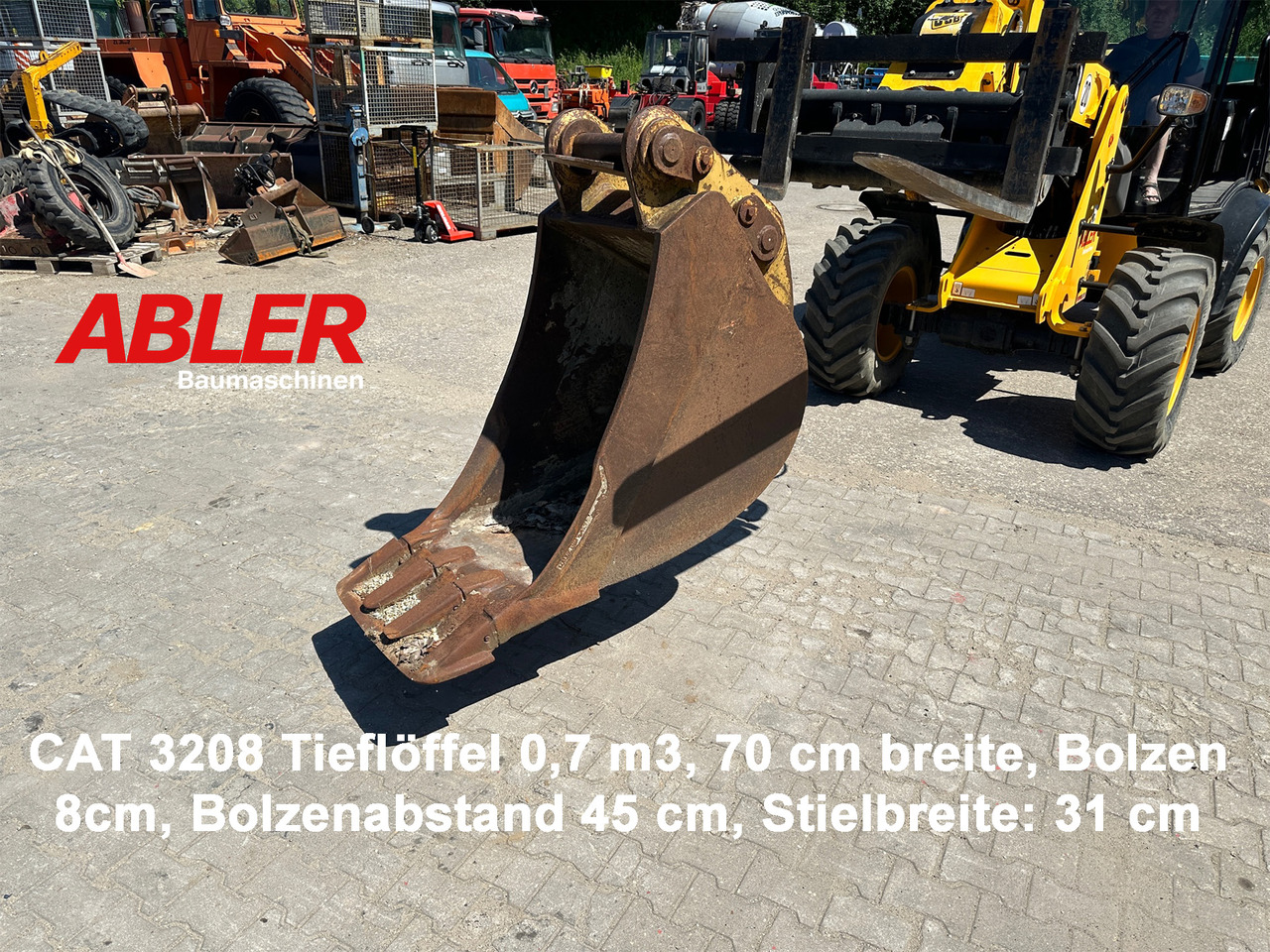 Caterpillar 3208 Tieflöffel 70 cm - Cazo para excavadora: foto 1 Caterpillar 3208 Tieflöffel 70 cm - Cazo para excavadora: foto 1