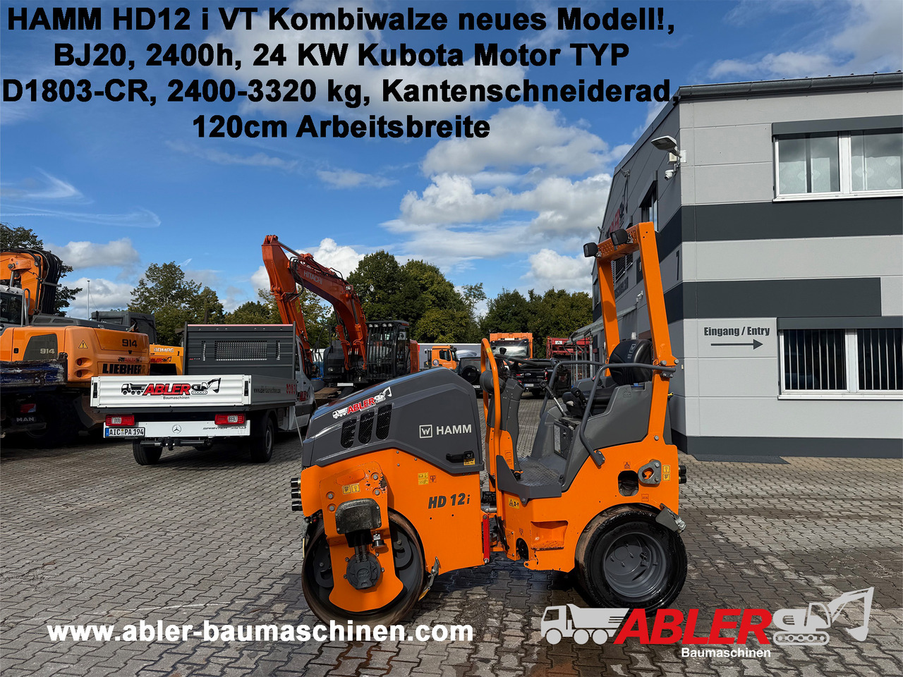 HAMM HD 12i VT Kombiwalze neues Modell! - Apisonadora de asfalto: foto 1 HAMM HD 12i VT Kombiwalze neues Modell! - Apisonadora de asfalto: foto 1