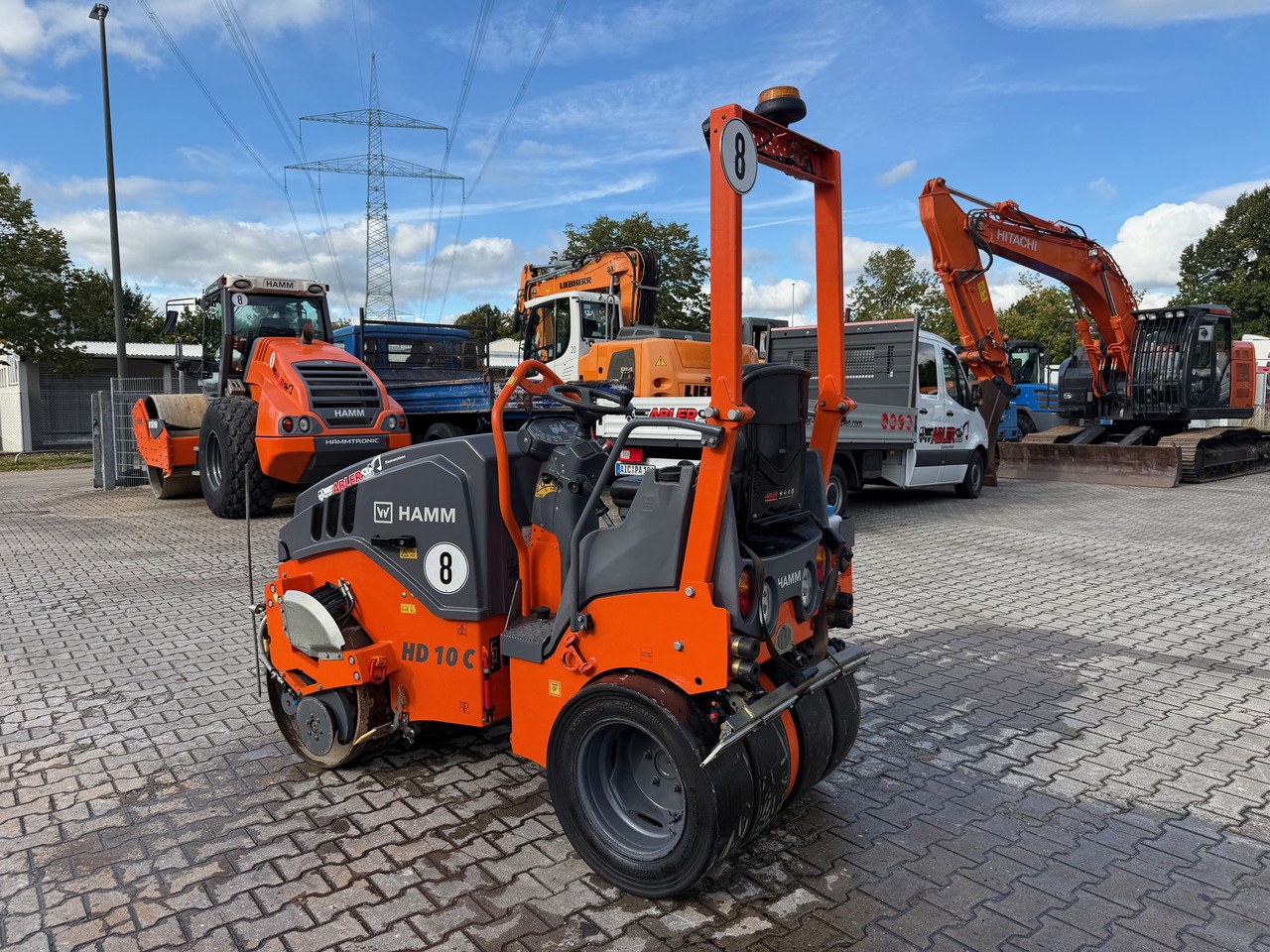 Hamm HD10 C VT Kombiwalze neues Modell 900h! - Compactador mixto: foto 4 Hamm HD10 C VT Kombiwalze neues Modell 900h! - Compactador mixto: foto 4