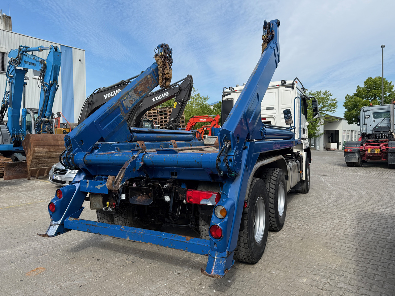 MAN TGS 26.440 WECHSELSYSTEM Absetzer+SZM - Camión portacontenedor de cadenas: foto 4 MAN TGS 26.440 WECHSELSYSTEM Absetzer+SZM - Camión portacontenedor de cadenas: foto 4