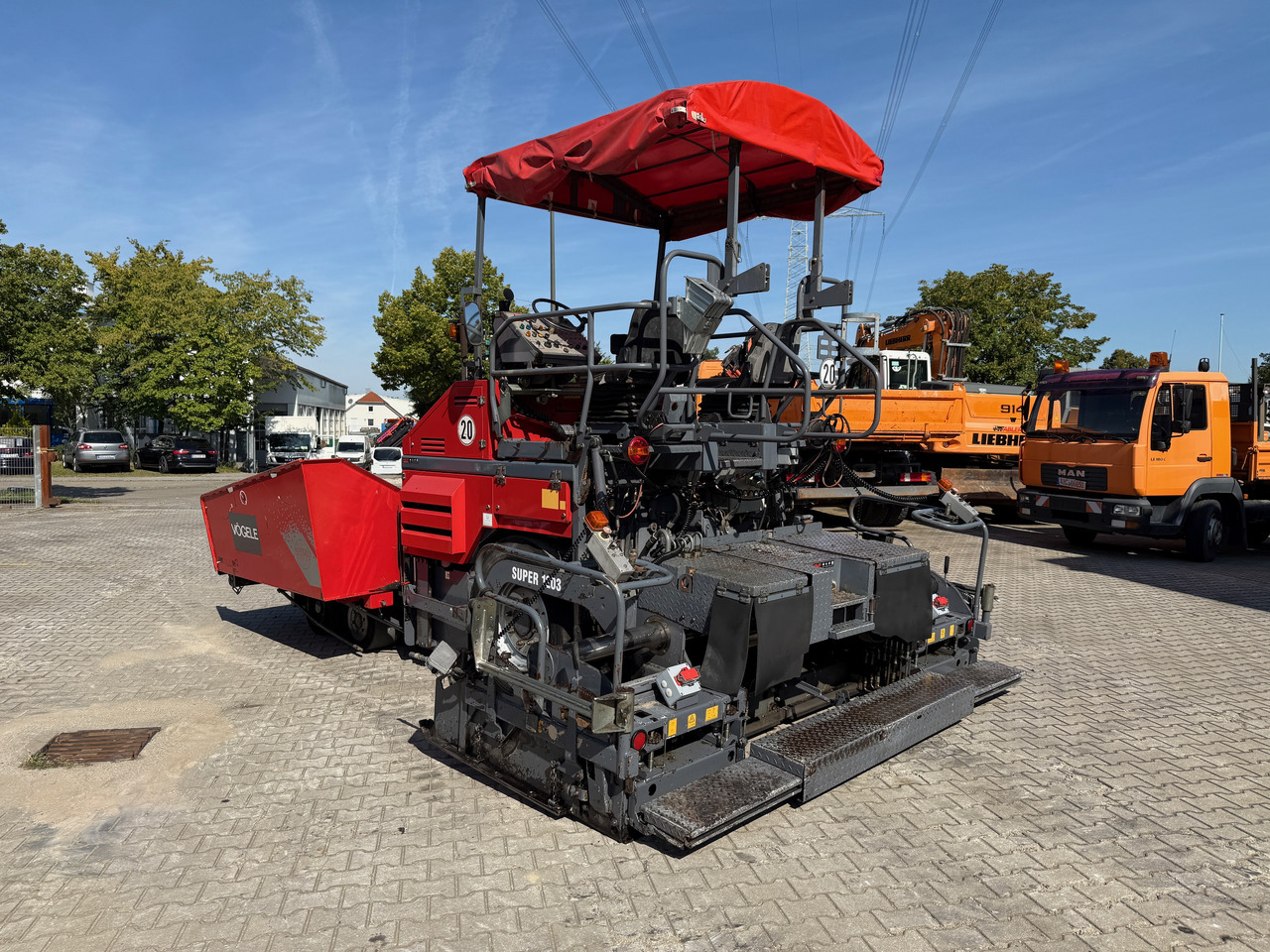 Vögele Super 1203 Asphalt-Radfertiger - Pavimentadora de asfalto: foto 5 Vögele Super 1203 Asphalt-Radfertiger - Pavimentadora de asfalto: foto 5
