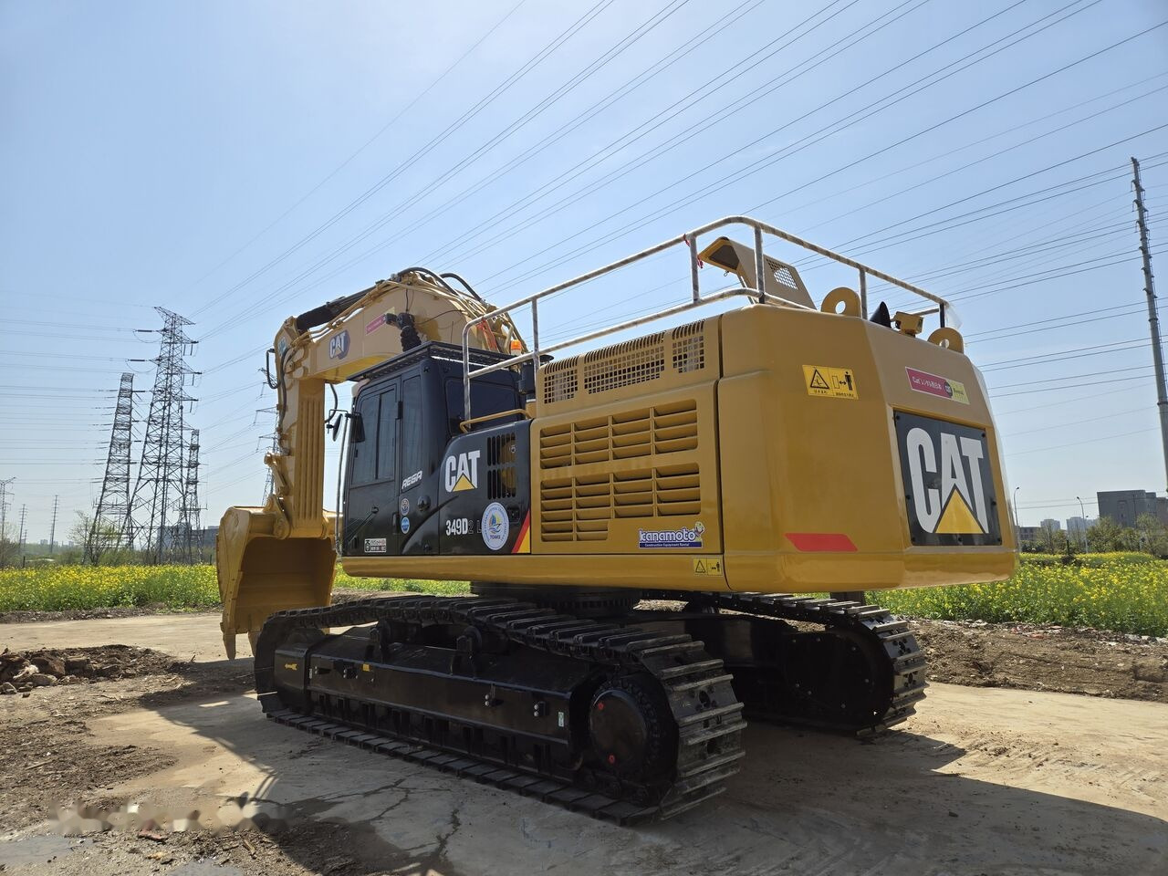 Excavadora de cadenas Caterpillar 349D: foto 7