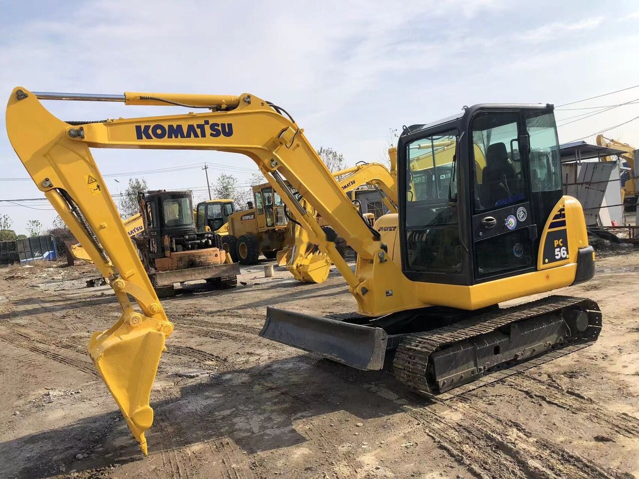Komatsu PC56 - Excavadora de cadenas: foto 2 Komatsu PC56 - Excavadora de cadenas: foto 2