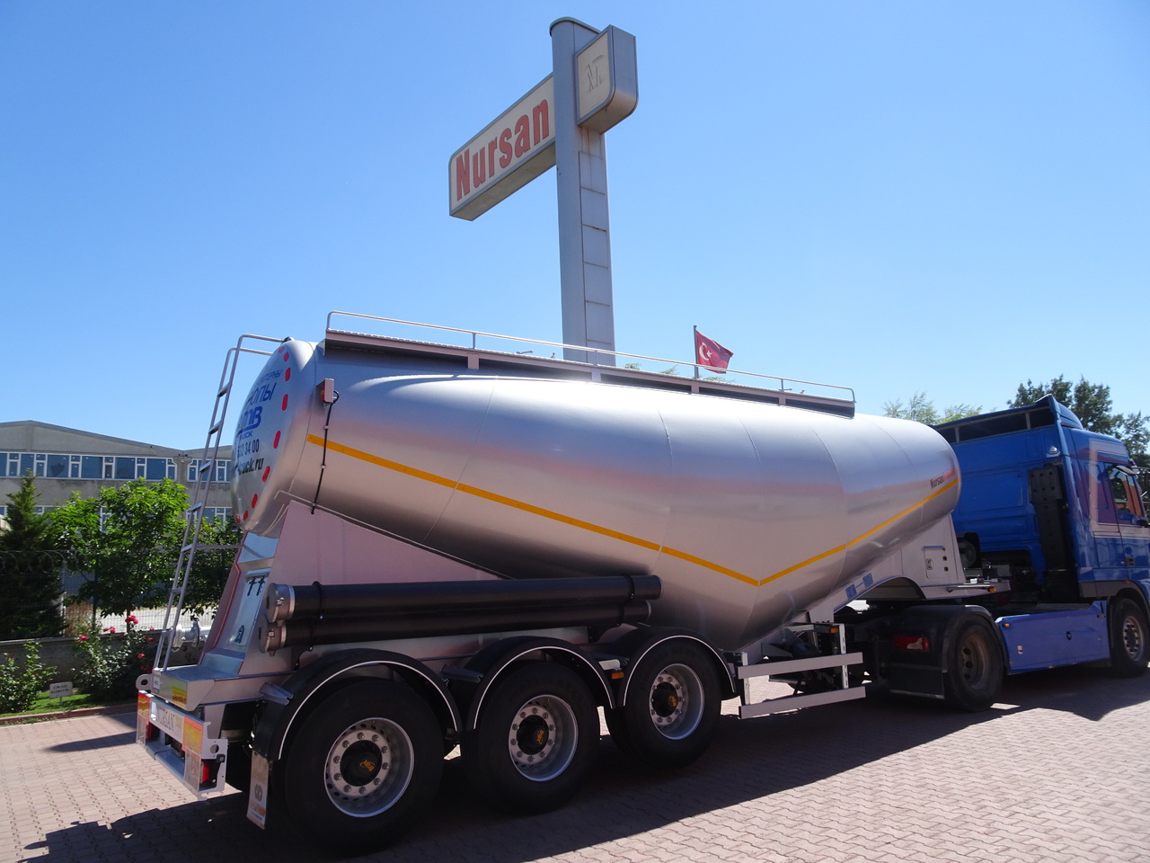 NURSAN Cement Bulker - Semirremolque cisterna: foto 5 NURSAN Cement Bulker - Semirremolque cisterna: foto 5