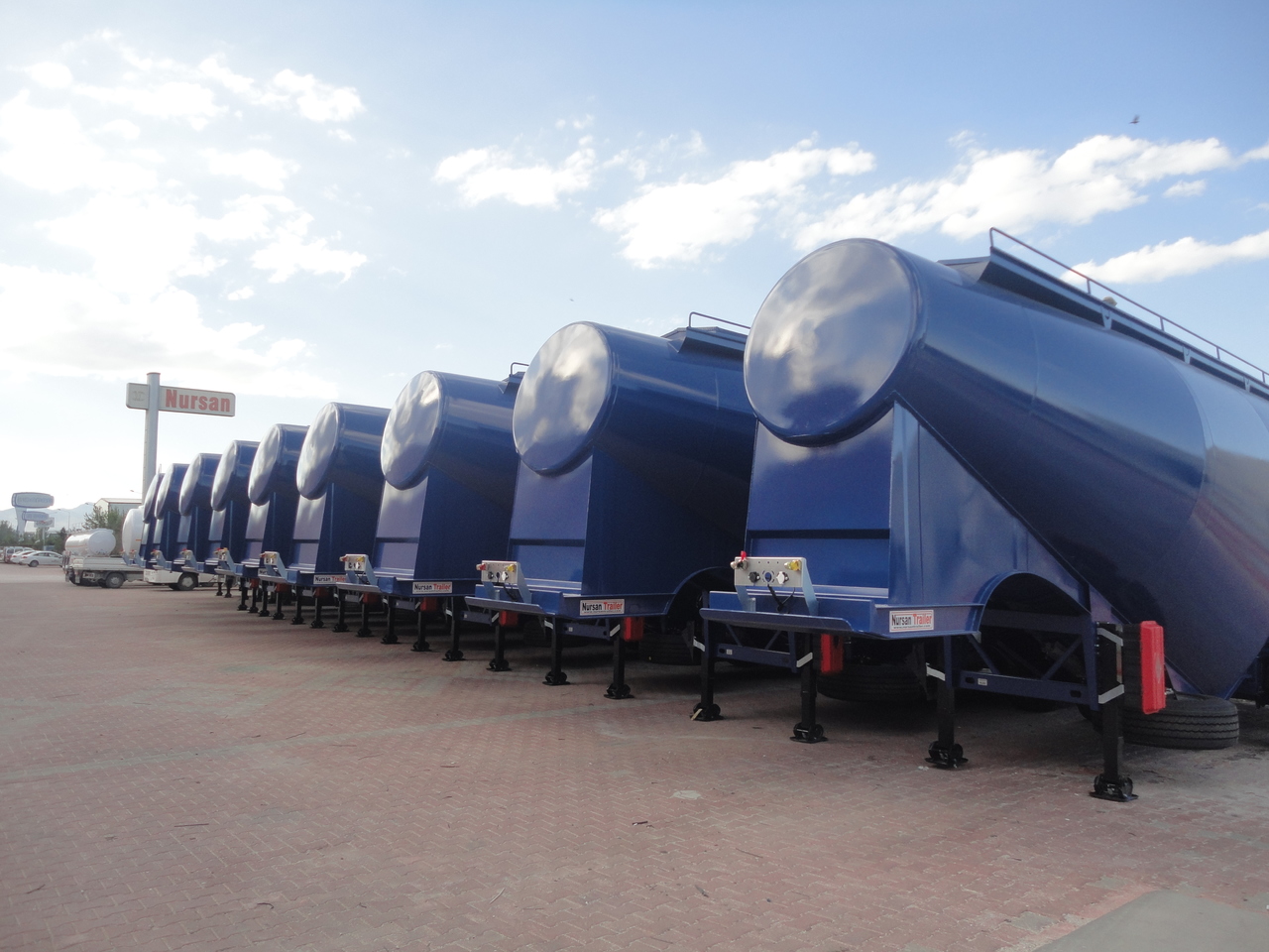 NURSAN WHEAT GRAIN DRY BULK SILO - Semirremolque silo: foto 5 NURSAN WHEAT GRAIN DRY BULK SILO - Semirremolque silo: foto 5