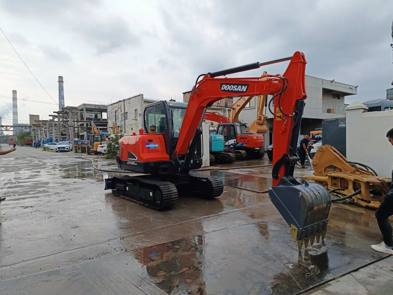 DOOSAN DX55-9C - Miniexcavadora: foto 3 DOOSAN DX55-9C - Miniexcavadora: foto 3