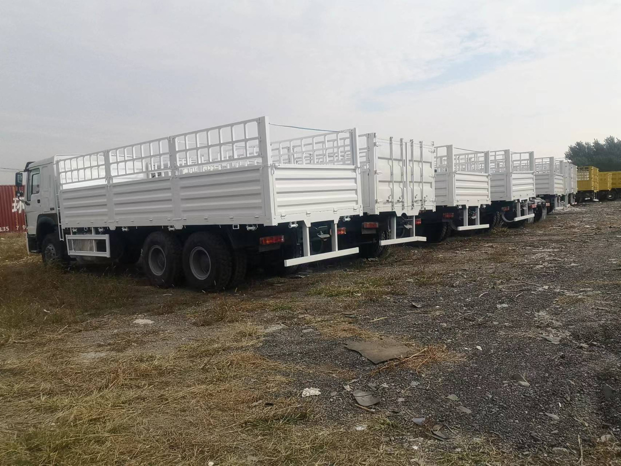 SINOTRUK HOWO DUMP TRUCK LIVESTOCK TRUCK WITH FENCE 371 380 400 420 460 HP - Camión transporte de ganado: foto 2 SINOTRUK HOWO DUMP TRUCK LIVESTOCK TRUCK WITH FENCE 371 380 400 420 460 HP - Camión transporte de ganado: foto 2