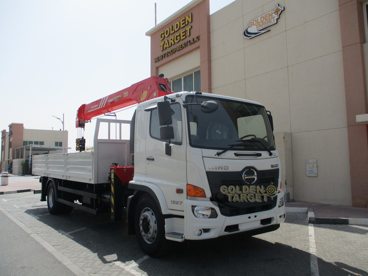 HINO 500 1927 4x2 SANY PALFINGER SPS20000 Crane - Camión grúa: foto 1 HINO 500 1927 4x2 SANY PALFINGER SPS20000 Crane - Camión grúa: foto 1
