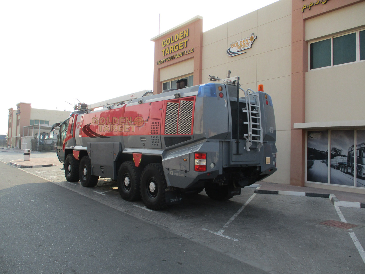 MAN FLF PANTHER 8x8 Airport Fire Truck - Camión de bomberos: foto 4 MAN FLF PANTHER 8x8 Airport Fire Truck - Camión de bomberos: foto 4