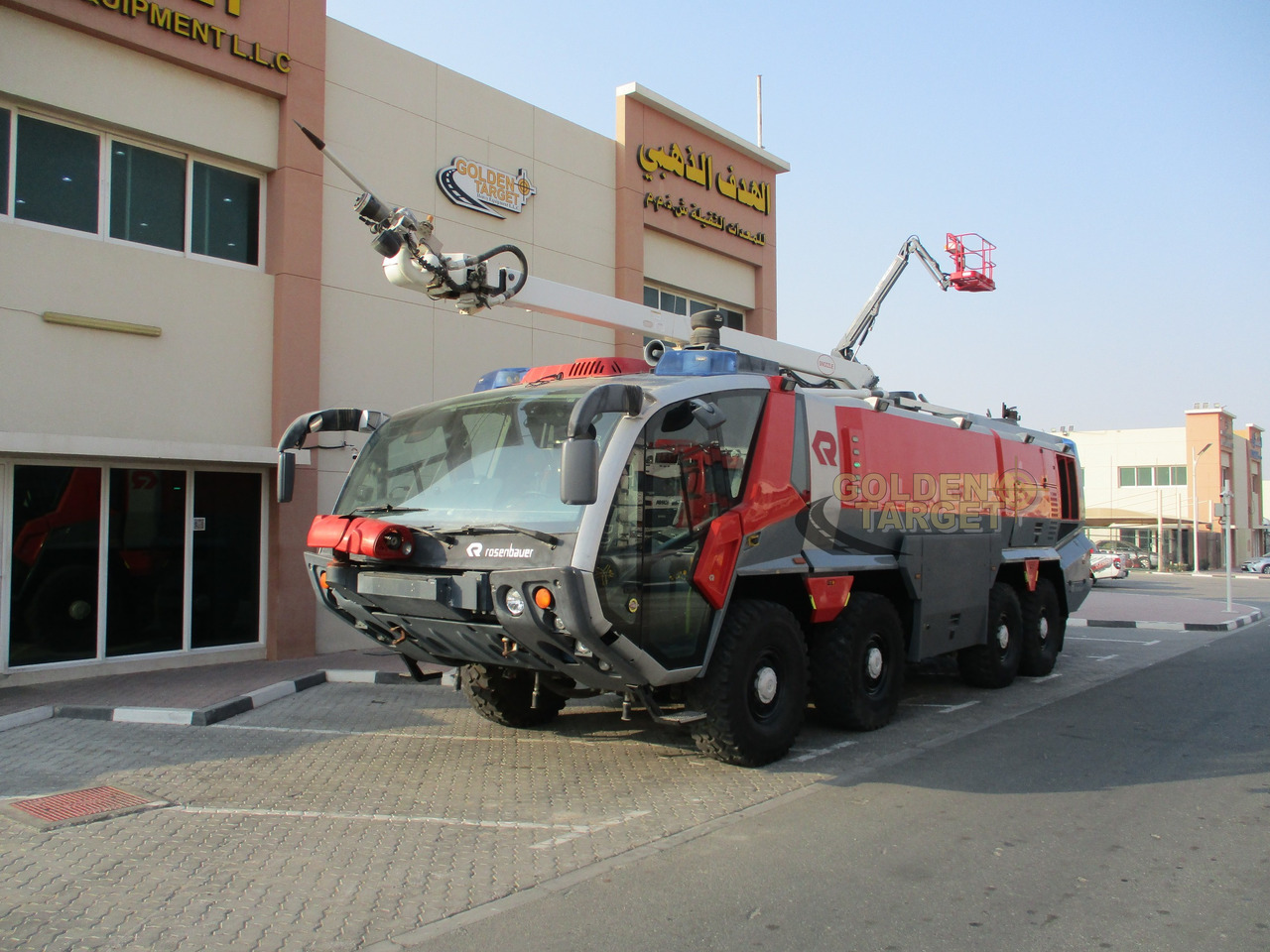 MAN FLF PANTHER 8x8 Airport Fire Truck - Camión de bomberos: foto 2 MAN FLF PANTHER 8x8 Airport Fire Truck - Camión de bomberos: foto 2