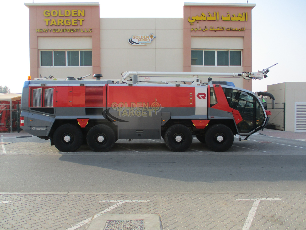 MAN FLF PANTHER 8x8 Airport Fire Truck - Camión de bomberos: foto 5 MAN FLF PANTHER 8x8 Airport Fire Truck - Camión de bomberos: foto 5