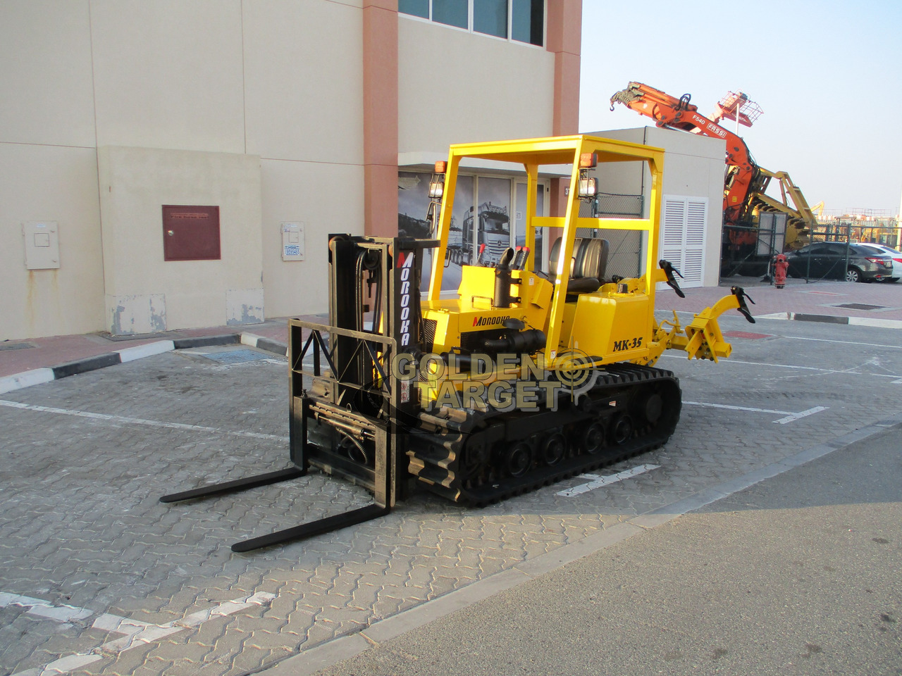 Morooka MK35 Tracks Forklift - Carretilla elevadora diésel: foto 2 Morooka MK35 Tracks Forklift - Carretilla elevadora diésel: foto 2