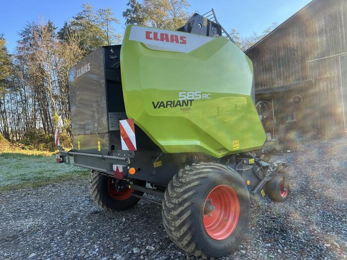 Claas Variant 585 RC - Rotoempacadora: foto 5 Claas Variant 585 RC - Rotoempacadora: foto 5