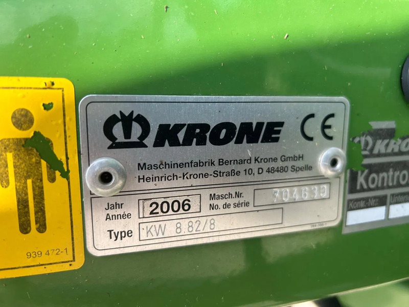 Henificadora Krone KW 8.82/8 Schudder 8 elements Schudder: foto 10