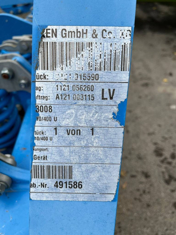 Lemken Rubin 10/400 U - Rastras: foto 5 Lemken Rubin 10/400 U - Rastras: foto 5