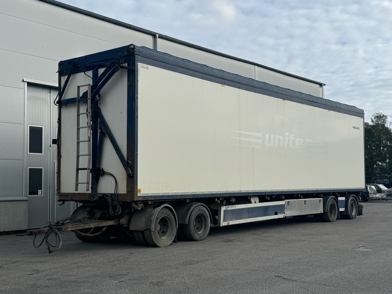 Flissläp OP Höglunds Flis AM Trailer -2015 - Remolque caja cerrada: foto 1 Flissläp OP Höglunds Flis AM Trailer -2015 - Remolque caja cerrada: foto 1