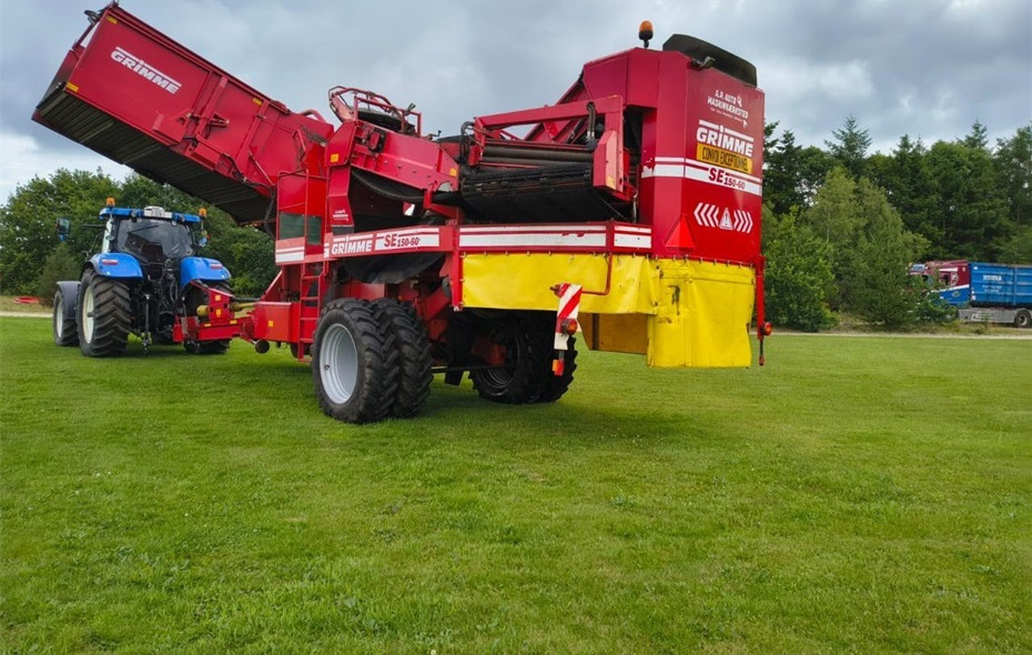 Grimme SE 150-60 - Cosechadora de patatas: foto 4 Grimme SE 150-60 - Cosechadora de patatas: foto 4