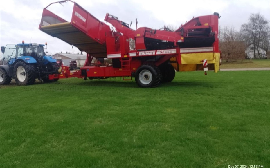 Grimme SE 150-60 NB XXL - Cosechadora de patatas: foto 2 Grimme SE 150-60 NB XXL - Cosechadora de patatas: foto 2