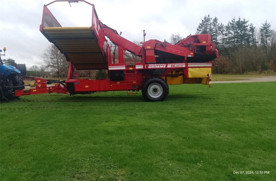 Grimme SE 150-60 NB XXL - Cosechadora de patatas: foto 4 Grimme SE 150-60 NB XXL - Cosechadora de patatas: foto 4