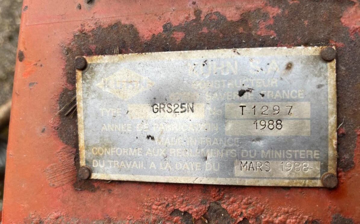 Kuhn GSR 25 N - Henificadora: foto 4 Kuhn GSR 25 N - Henificadora: foto 4