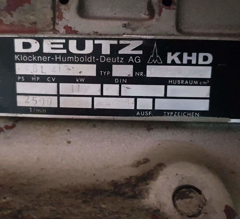 Deutz F6L 413 R 5 8865514 Deutz F6L 413 R - Bloque de cilindros para Camión: foto 4 Deutz F6L 413 R 5 8865514 Deutz F6L 413 R - Bloque de cilindros para Camión: foto 4