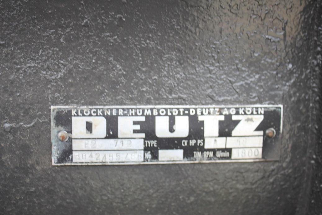Deutz F2L712 - Motor para Maquinaria de construcción: foto 4 Deutz F2L712 - Motor para Maquinaria de construcción: foto 4