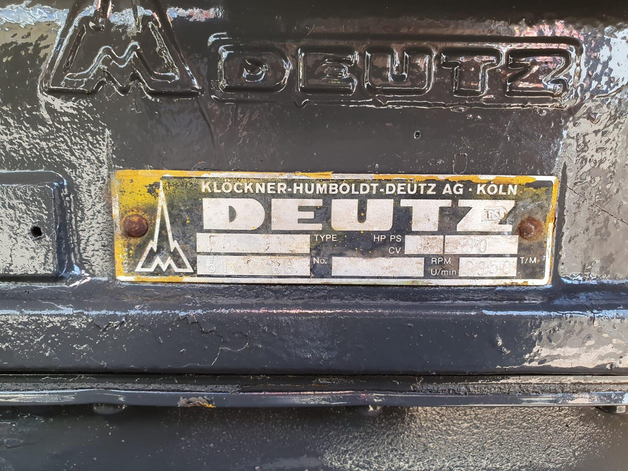 Deutz F6L912 - Motor para Maquinaria de construcción: foto 4 Deutz F6L912 - Motor para Maquinaria de construcción: foto 4