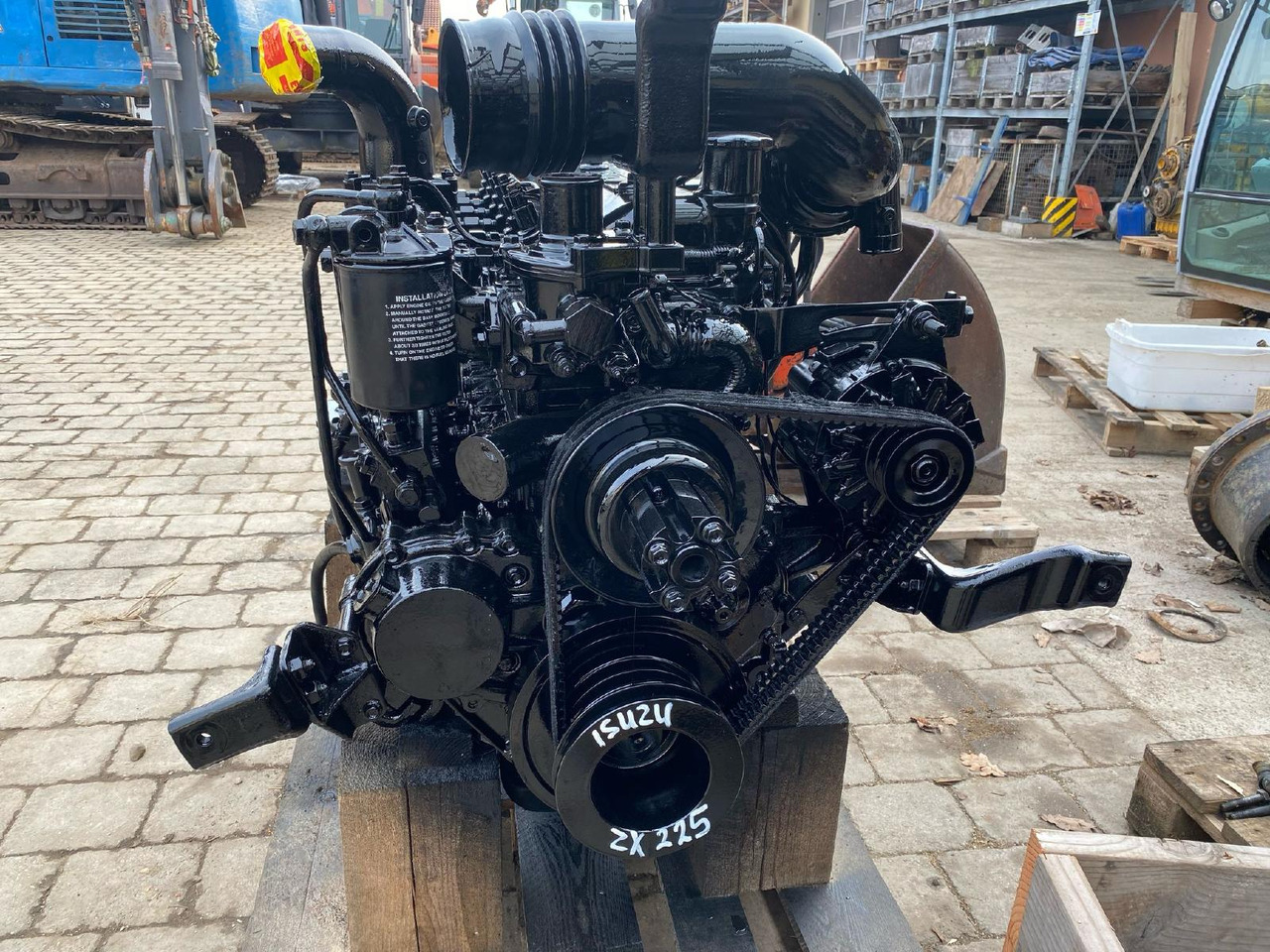 Isuzu AA6BG1T aus ZX 225 - Motor para Maquinaria de construcción: foto 4 Isuzu AA6BG1T aus ZX 225 - Motor para Maquinaria de construcción: foto 4