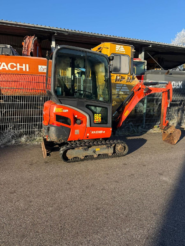 Kubota KX 018 - Miniexcavadora: foto 2 Kubota KX 018 - Miniexcavadora: foto 2