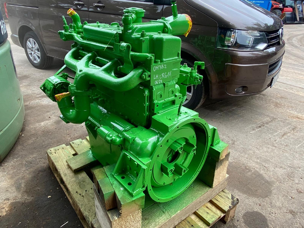 Motor para Maquinaria de construcción Mercedes Benz OM 352 aus LR 611: foto 8