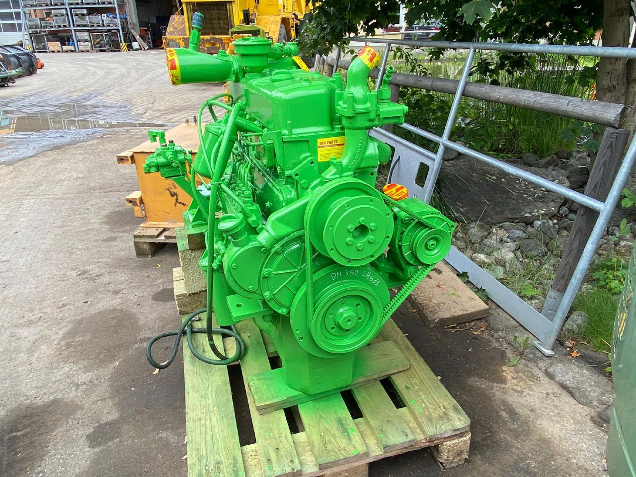 Motor para Maquinaria de construcción Mercedes Benz OM 352 aus LR 611: foto 7