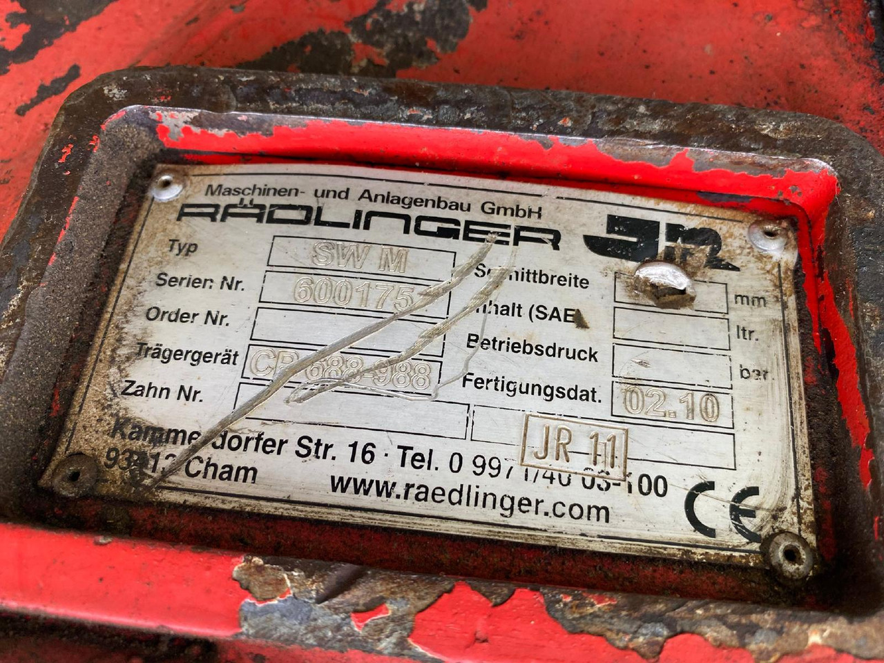 Rädlinger SW M aus O&K MH Plus - Acoplamiento rápido para Maquinaria de construcción: foto 4 Rädlinger SW M aus O&K MH Plus - Acoplamiento rápido para Maquinaria de construcción: foto 4